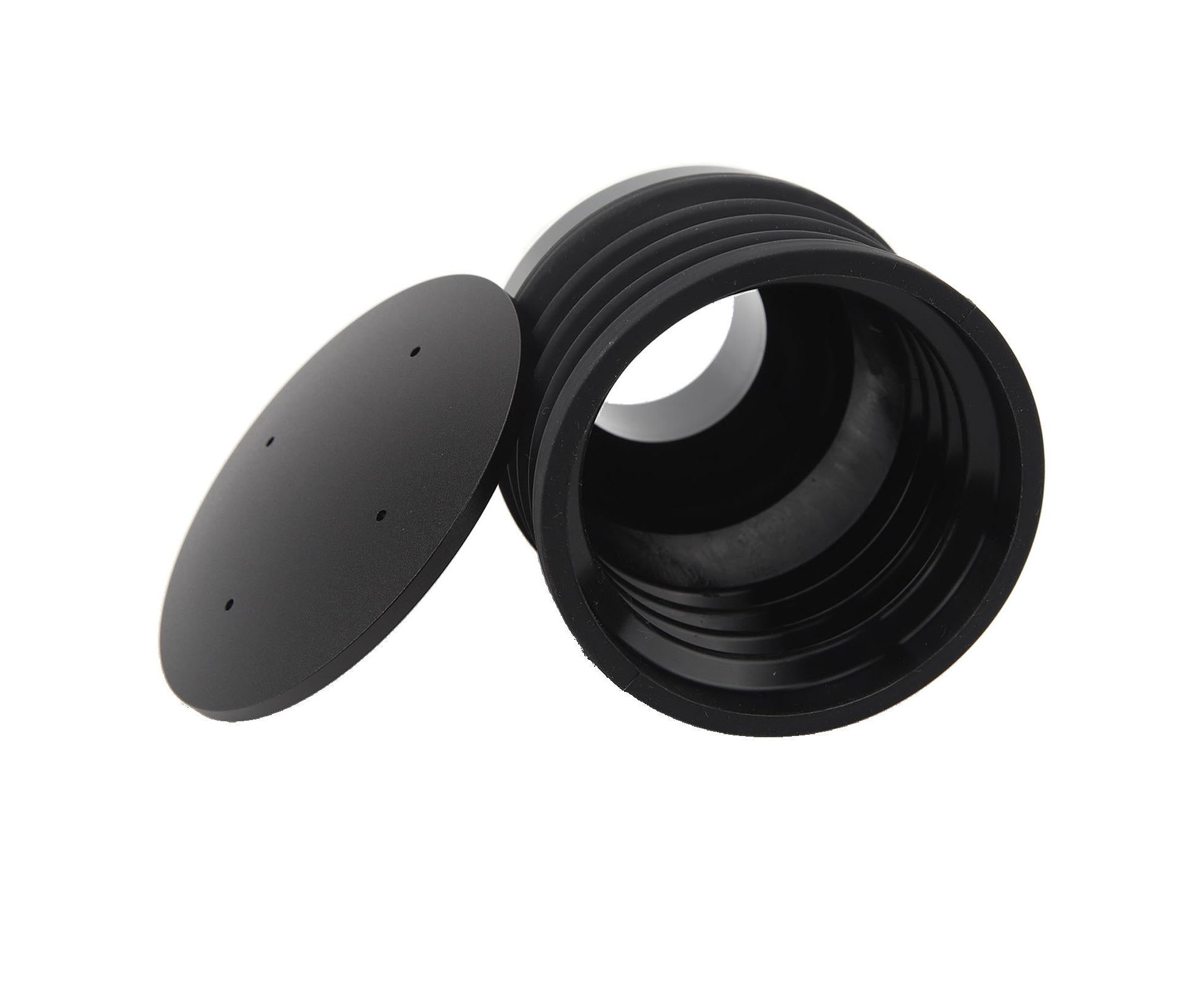 Single Dose Hopper with Bellow & ABS Silicone Coffee Bean Bin, Grinder Accessories — image 2