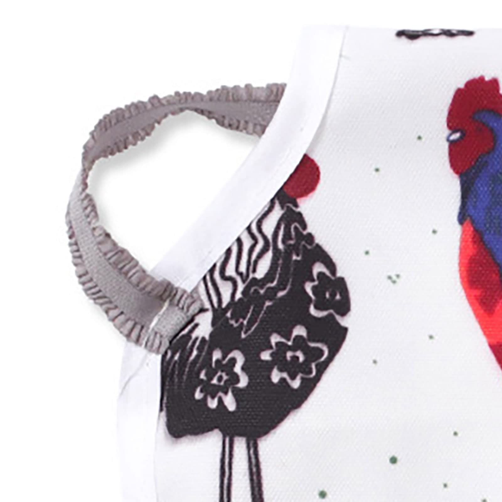 Chicken Saddles 1Pack Hen Apron with Elastic Strap Poultry Chicken Protector Apron Care Supplies Back protector โ image 5