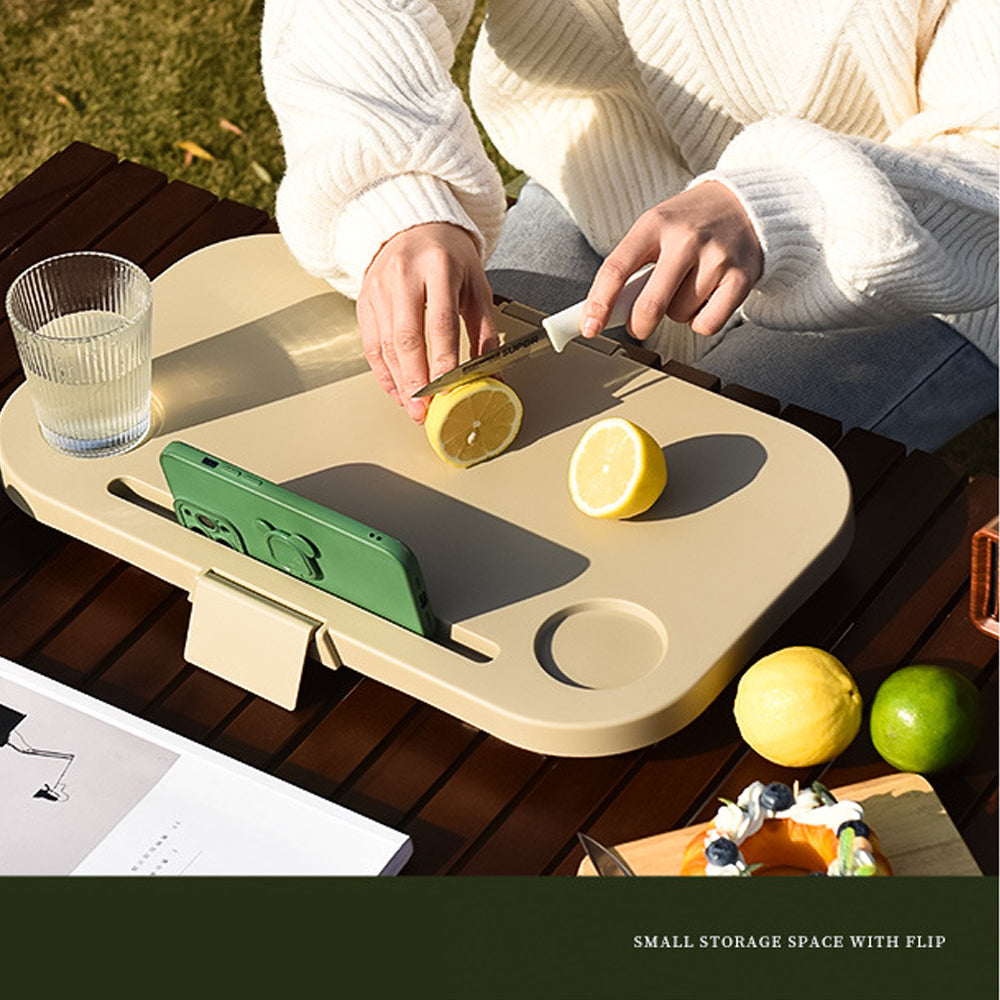 3 In 1 Folding Camping Storage Box Outdoor Food Fruit Container Picnic Table Basket โ image 5