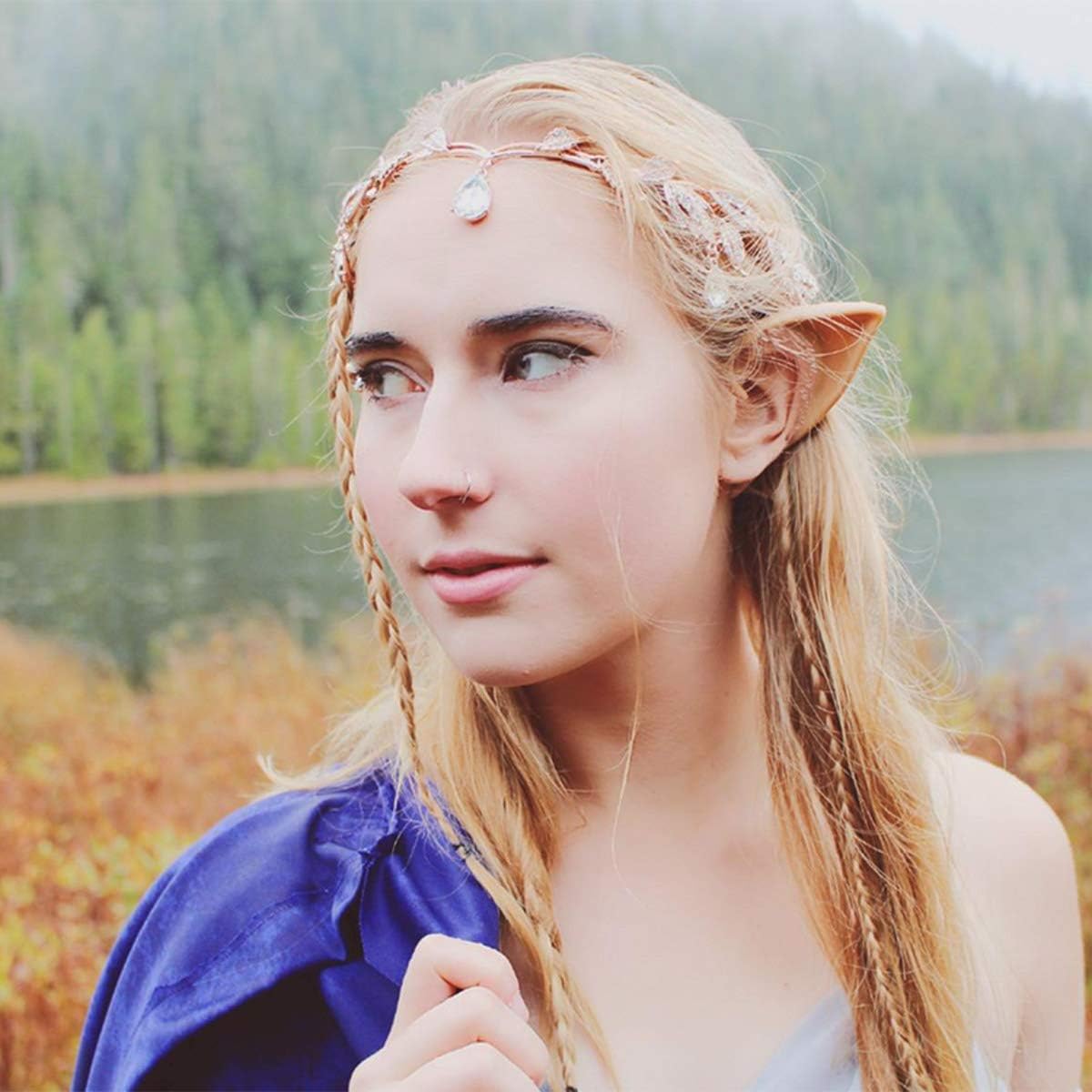 2 Pair Cosplay Fairy Pixie Elf Ears Christmas Anime Party Latex Ears โ image 4