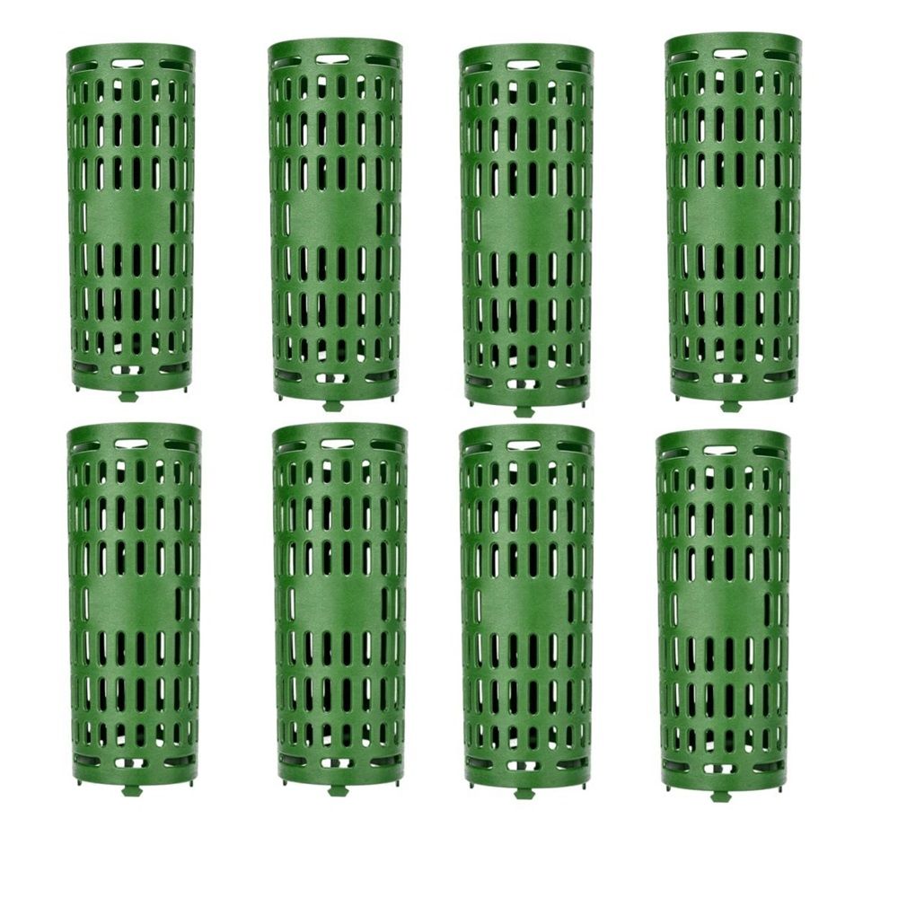 8 PCS plastic Tree Trunk Protector,Resizable New Tree Protection Fence Tubes Tree Guard Bark Plant Protectors | Protects Against Sun Scald, Squirrel, Mowers
