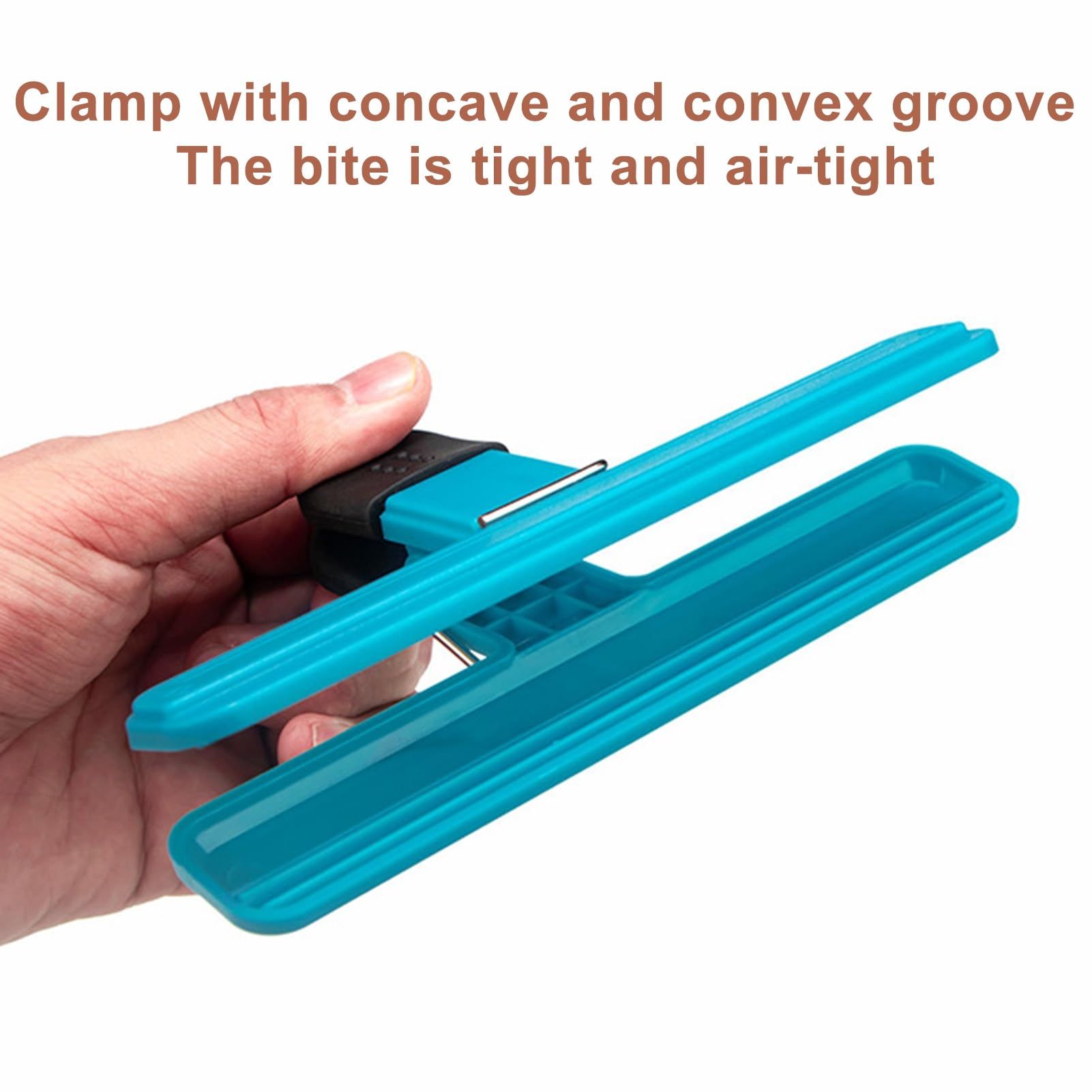 2PCS Chip Bag Clips, Stylish Wide Open Bag Clips for Food Storage, Heavy Seal Grip, Large*1 and Small*1 โ image 5