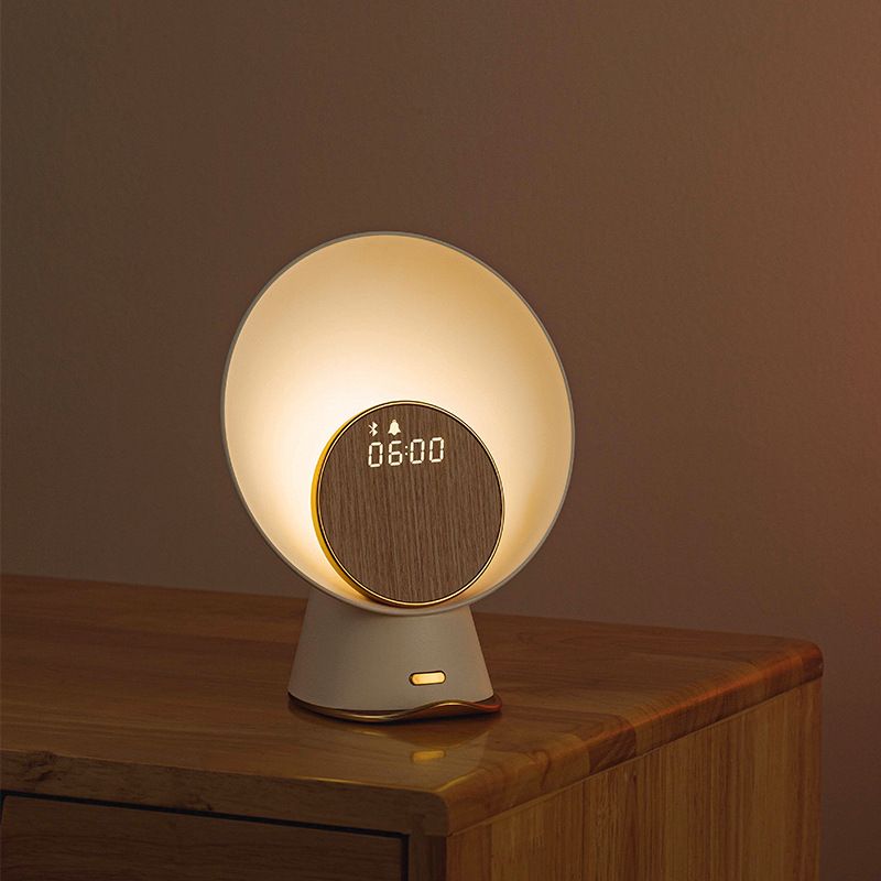 Sunrise Alarm Clock for Bedroom, 6 in 1 Alarm Clocks with Wireless Charging, Wake Up Light Bedside Clock Lamp Adjustable — image 2