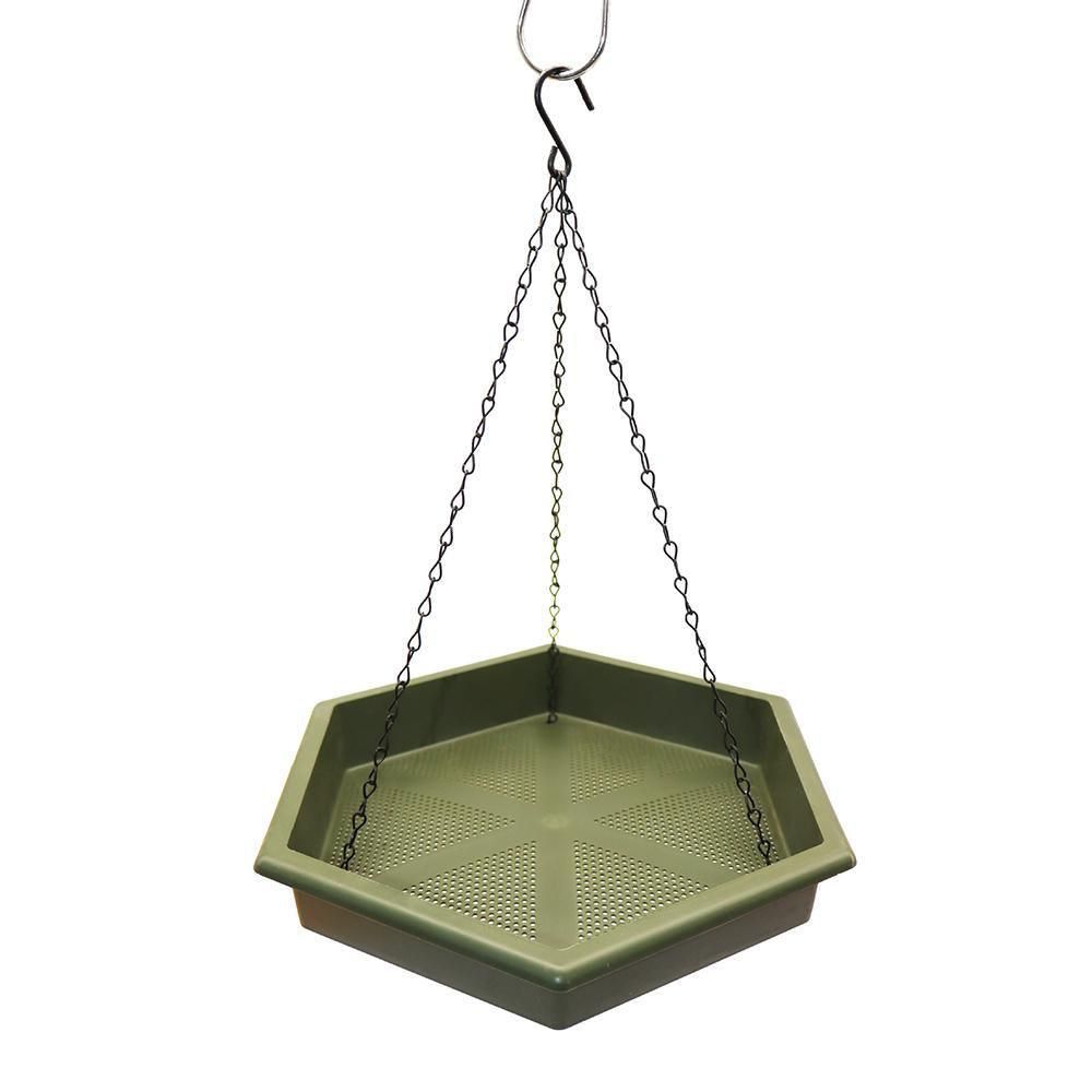 Outdoor Garden Hanging Bird Feeder Garden Automatic Hummingbird Water Feeder - Grey โ image 5