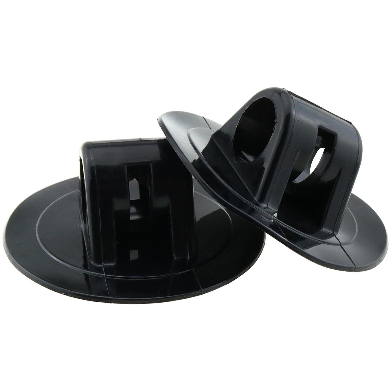 4PCS Black Engine Mount Boat Motor Stand Holder Rubber Fixing Bracket Buckle Inflatable Seat Outboard Hook Propeller Motor โ image 4