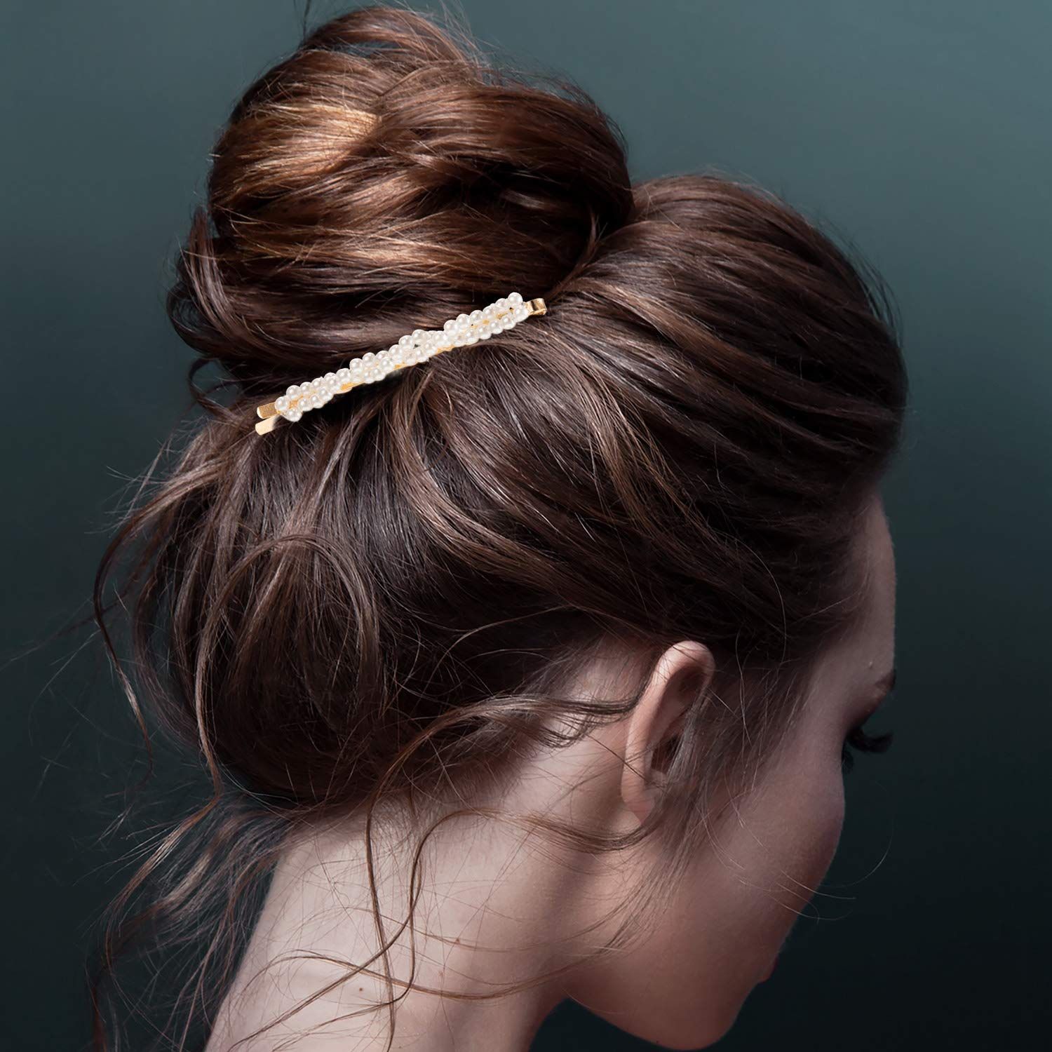 17 Pieces Gold Hair Pins Set Geometric Clips Metal Gold Decorative Hair Styling Jewelry Clamps Accessories for Girl Women Wedding โ image 3