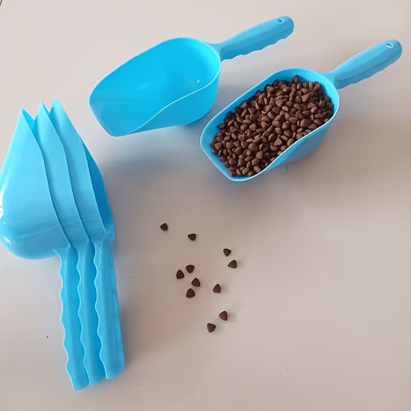 4-Piece Set Colored Plastic Shovels, Random Colors, Multi-Functional for Pet Feeding, Kitchen, Garden & Outdoor โ image 5