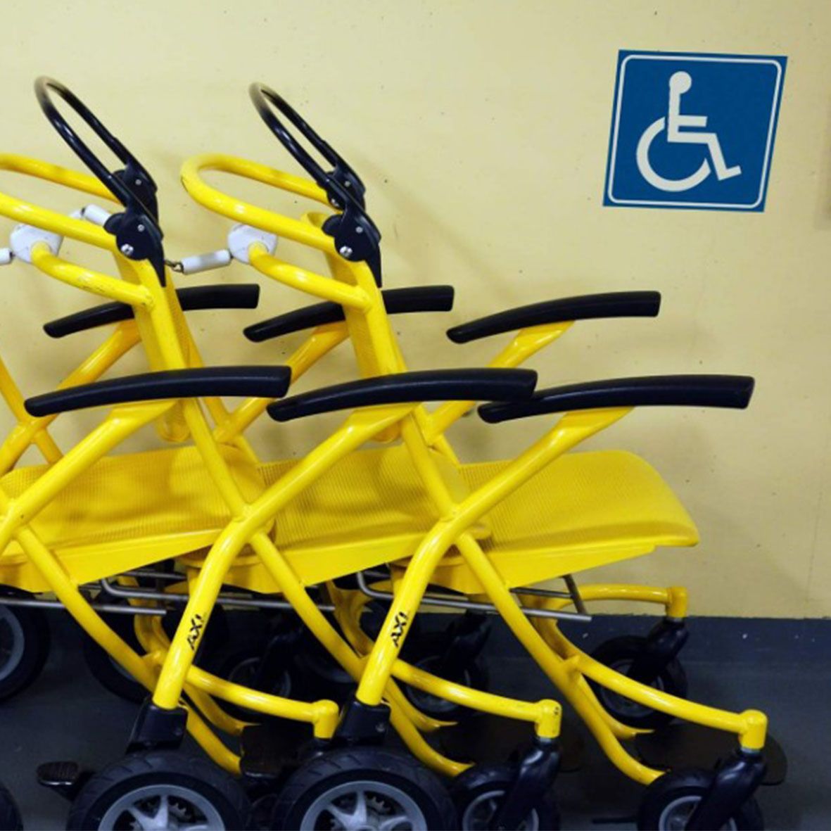 Disabled Stickers Kit - Handicap accessible Wheelchair - for Indoor and Outdoor Use - Car Van Truck Lorry Camper (4-Piece kit) โ image 3