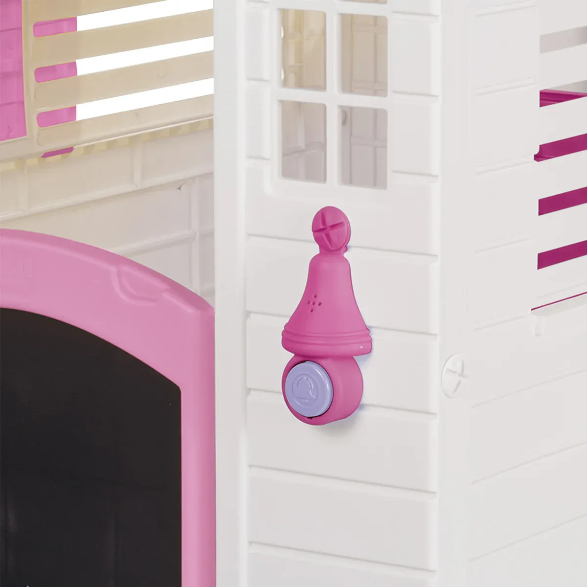 Lifespan Kids Garden Playhouse with Pink Fence — image 3