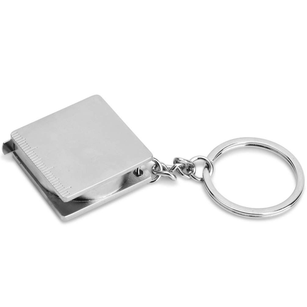 1Pcs tape measure tool Small Retractable Tape Measure Pendant Portable Square High Precision Tape Measure with Key measuring โ image 5