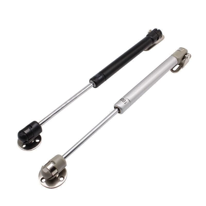 4PCS 60N Gas Strut Kitchen Cabinet Cupboard Door Hinges Stays - Black — image 3