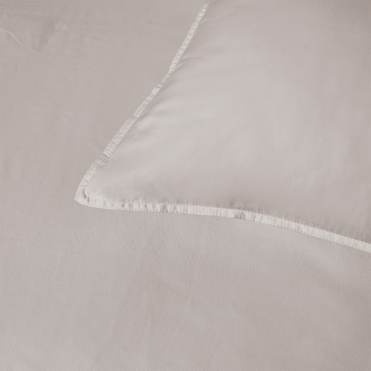 Accessorize Stone 400TC Stone Bamboo Cotton Double Stitched Quilt Cover Set Single โ image 3