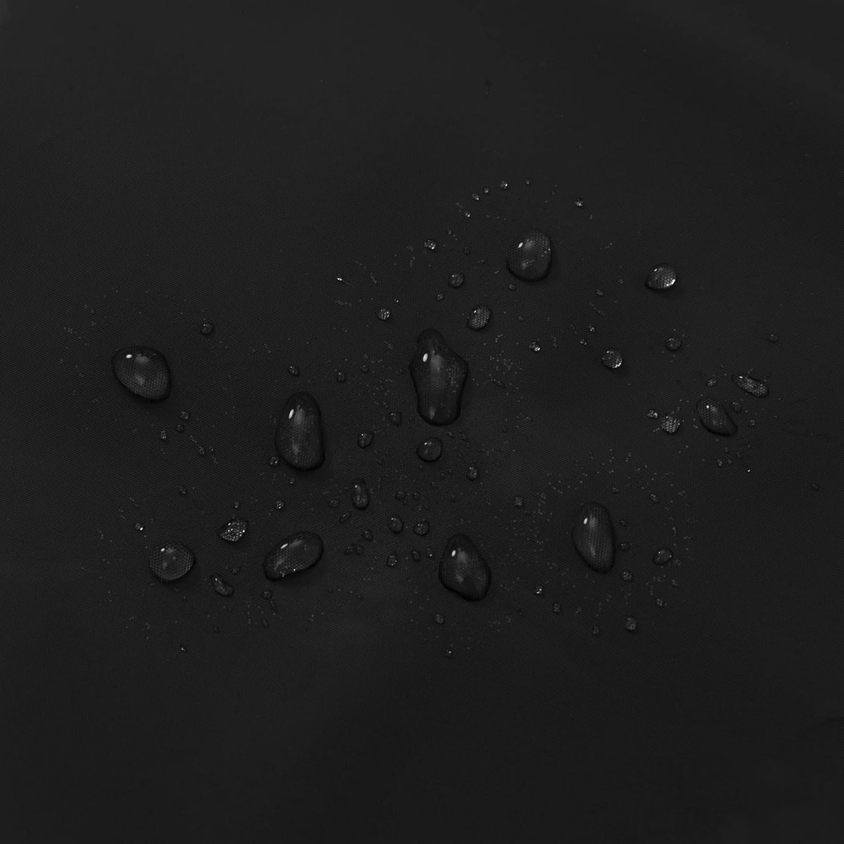 Shower Curtain Anti-Mold - Bath Curtain - PEVA - Including Rings - Waterproof - Rustproof - Suitable for Bathroom - 180 × 100cm - Black — image 5
