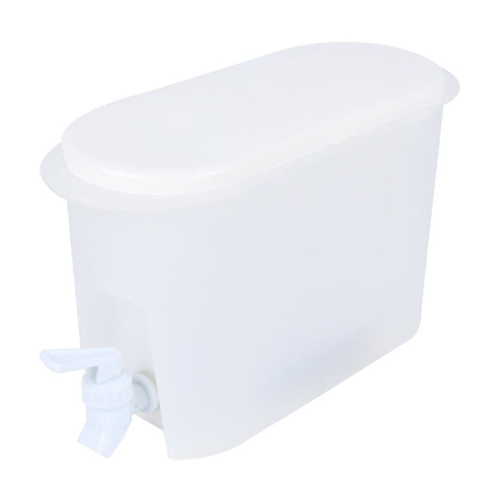 Beverage Drink Dispenser for Fridge, Plastic Beverage Dispenser with Spigot, Juice Container Sealed, Cold Hot Drink Jug for Christmas Party Supplies, Outdoor — image 2