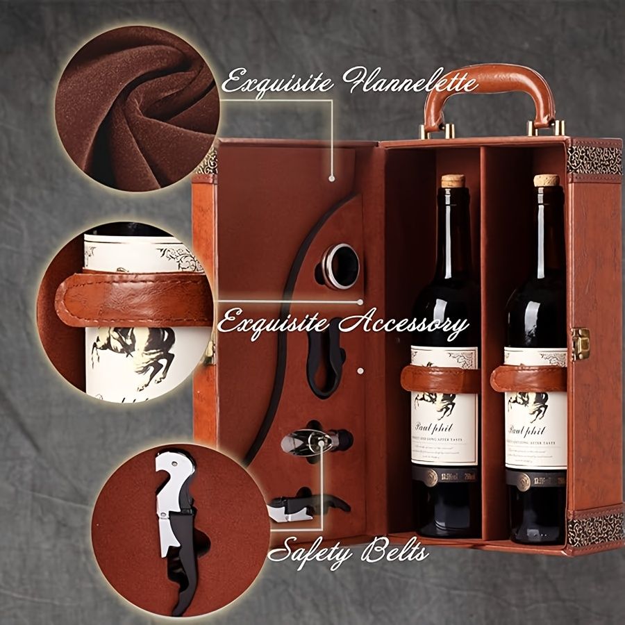 Red wine gift box — image 6