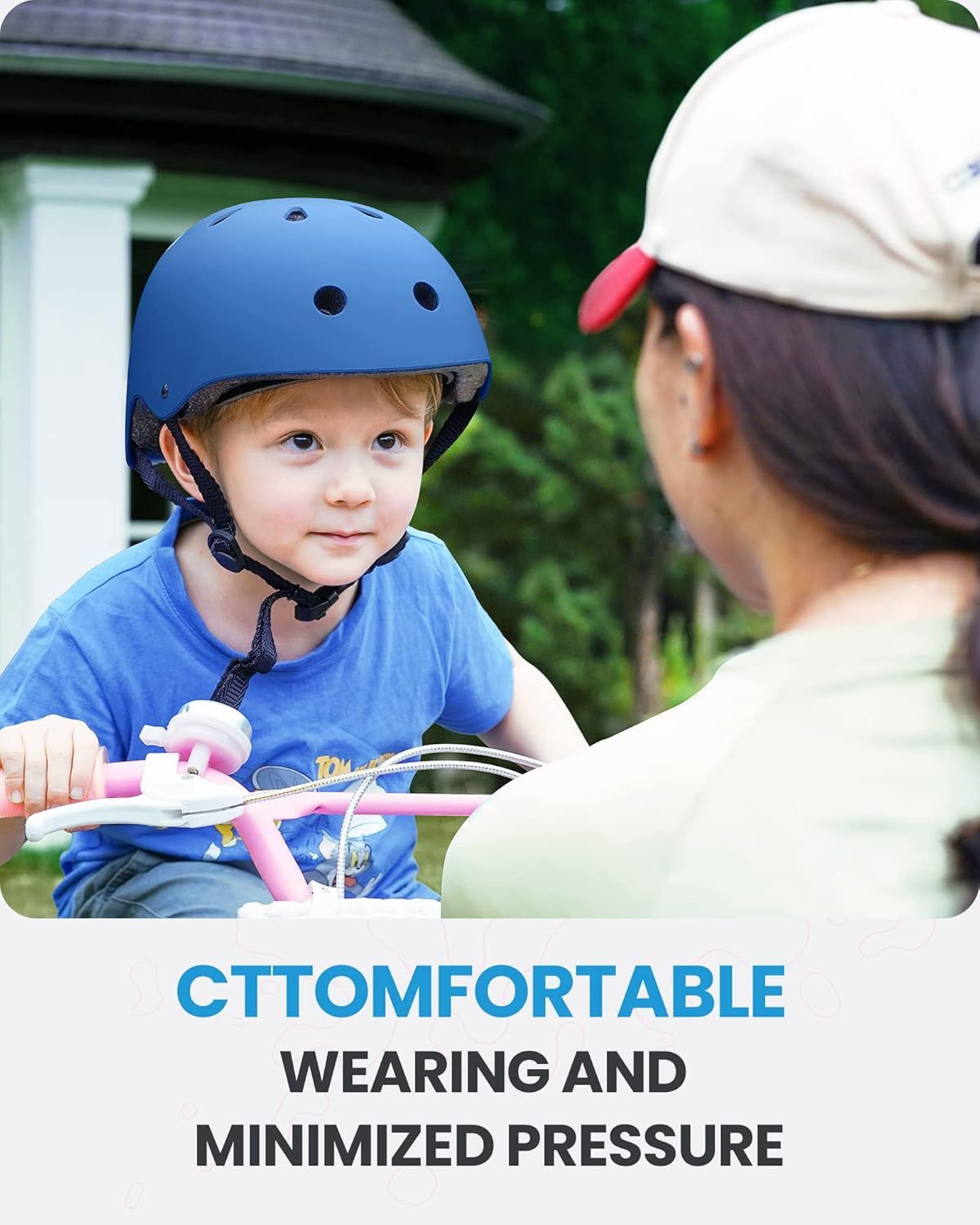 OutdoorMaster Youth & Kids Bike Helmet - Adjustable Multi-Sports Skateboard Helmet with Removable Liners for Balance Bike, Toddler Scooter, One Wheel — image 2