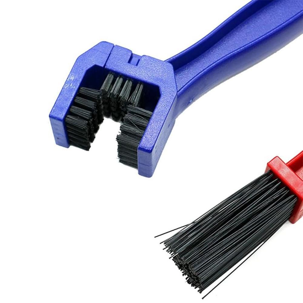 2 Pcs Dual Head Bike Chain Cleaning Brush Set for Bicycle Motorcycle Chain Cleaner โ image 3