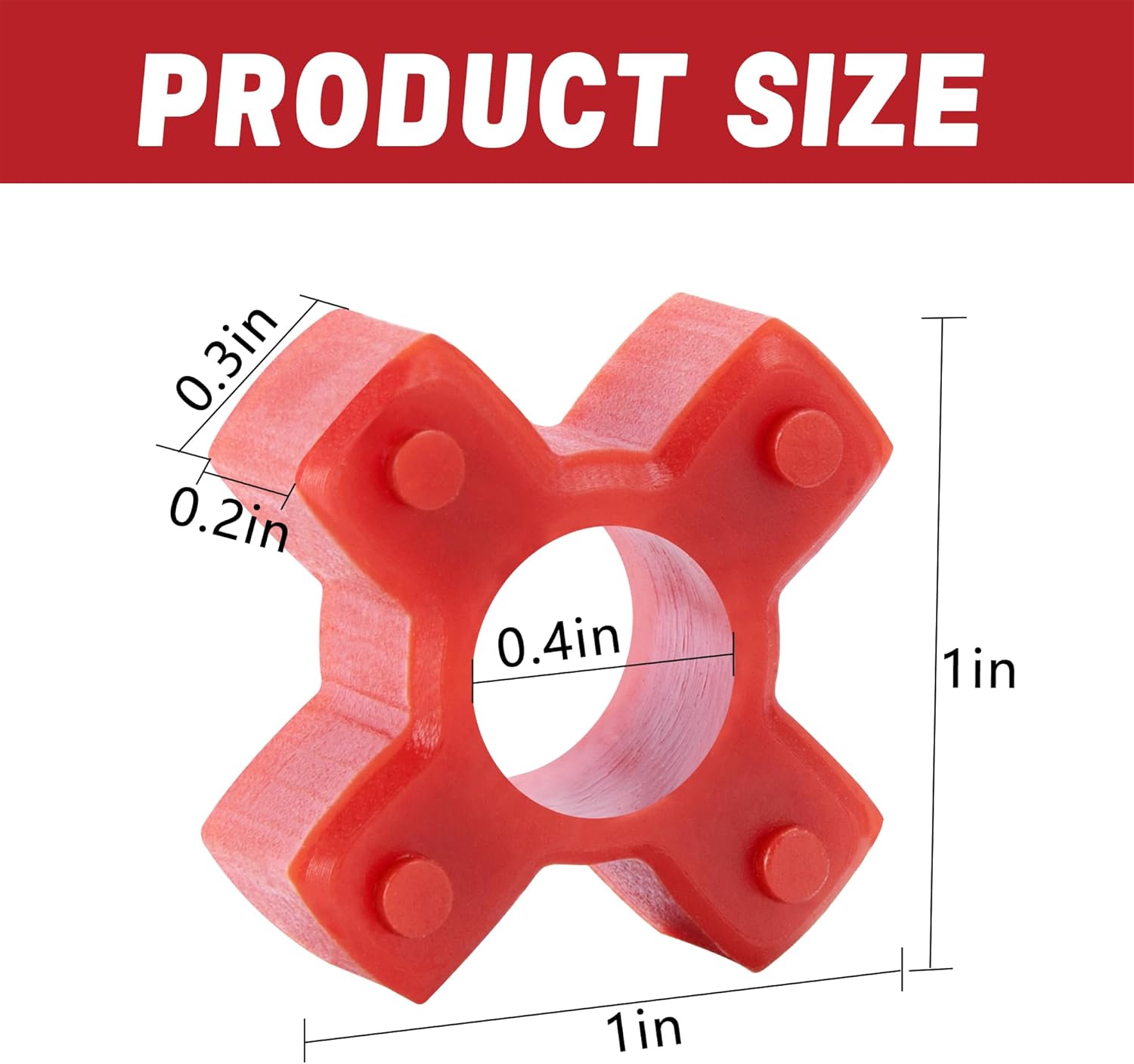 12 Pcs Electric Honey Extractor Bushing Connectors, Buffering Pad Connectors for Electric Honey Extractor Accessories, Cushioning Pads Connector for Honey — image 2