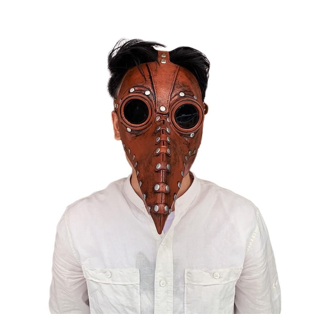 Halloween Beak Face Cover Latex Steampunk Face Cover for Halloween Party Cosplay Costume Dress Up Props Bar Decors โ image 4