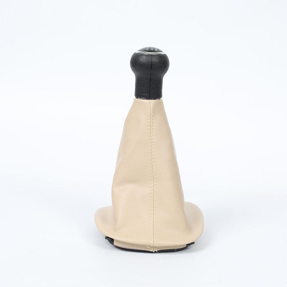 Auto for Volkswagen New 6 Speed Gear Shift KNOB Boot Yellow Car Gear Shift Knob Manual Shift Ball Stick-(6 Gear)