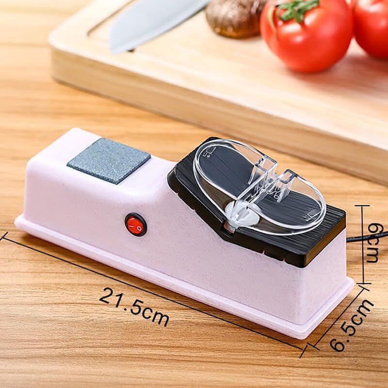 Electric Knife Sharpener, USB Interface Knife Sharpener, Adjustable Electric Knife Sharpeners with Protective Cover Home Kitchen â image 4