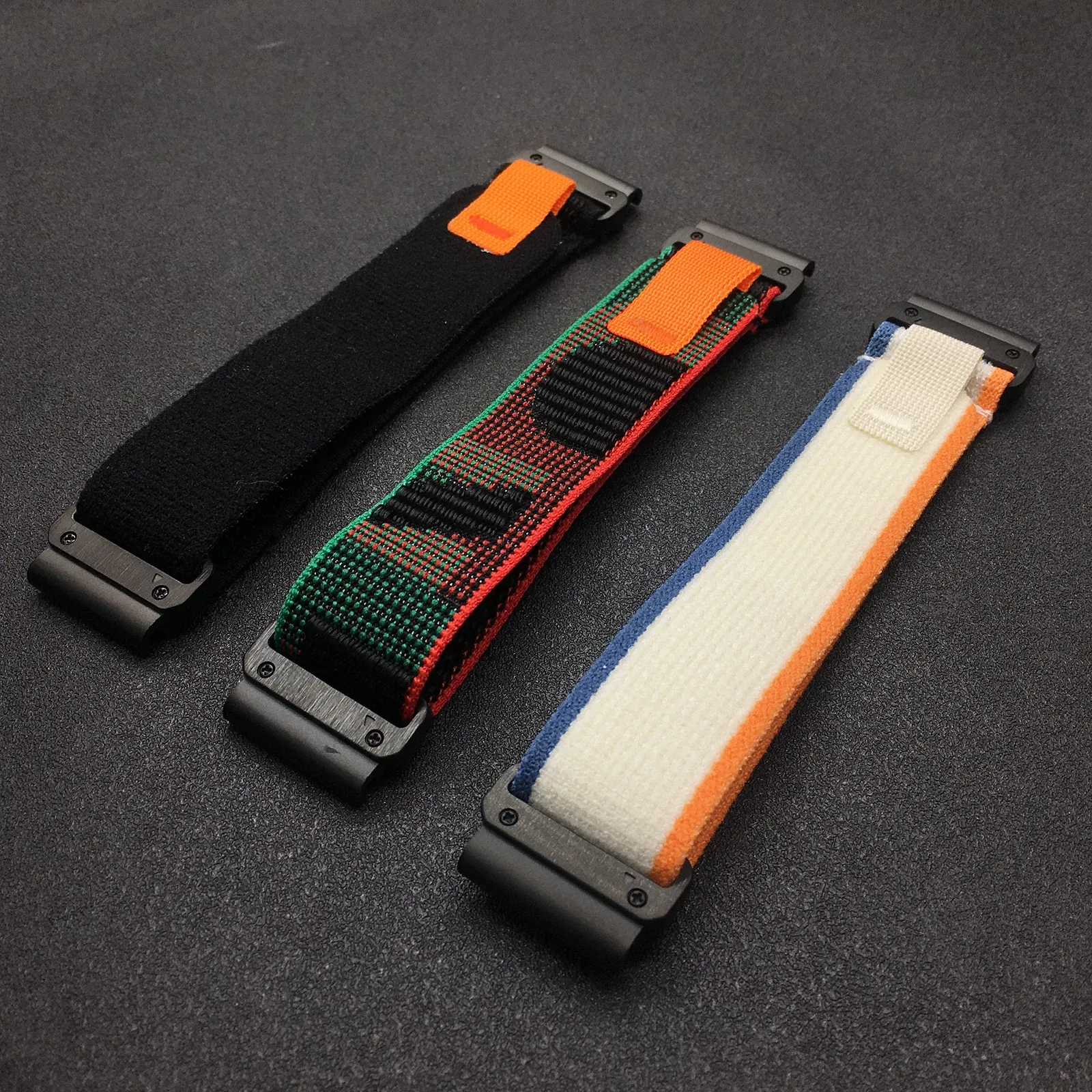 Nylon Watch Band Compatible with Garmin Fenix 7 7X 6X Pro Enduro Instinct Mk1 Epix Gen 2 A9, 26mm — image 4