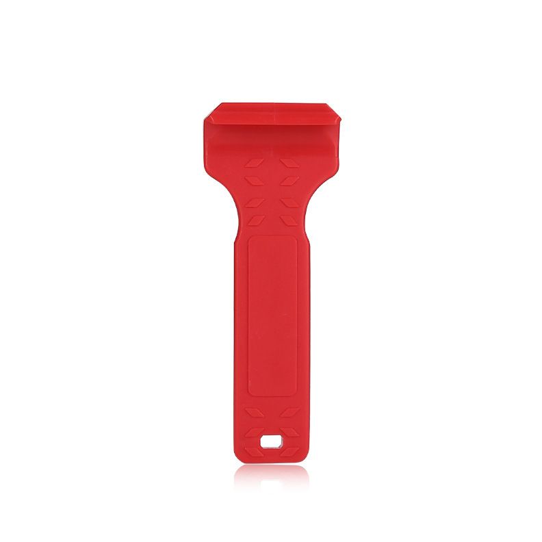 Bicycle Tire Lever ABS Tyre Removal Tool Bike Repair Tool Rim Protector Accessory for Mountain Road Bikes - Red