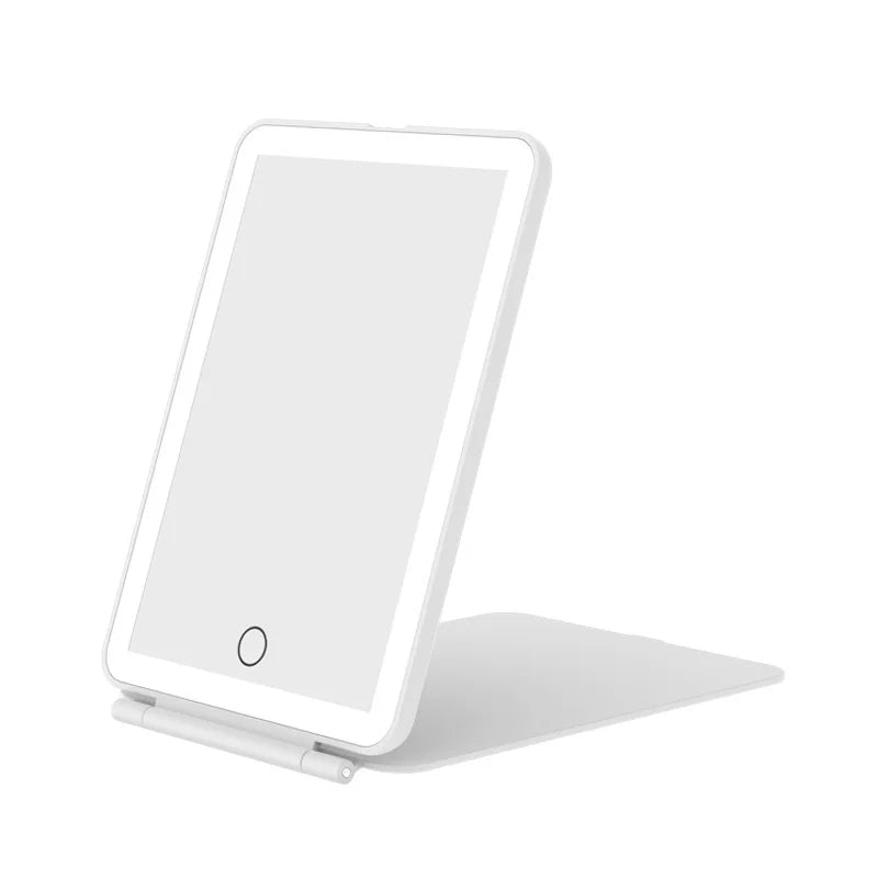 LED Travel Makeup Mirror 3 Light Modes USB — image 3