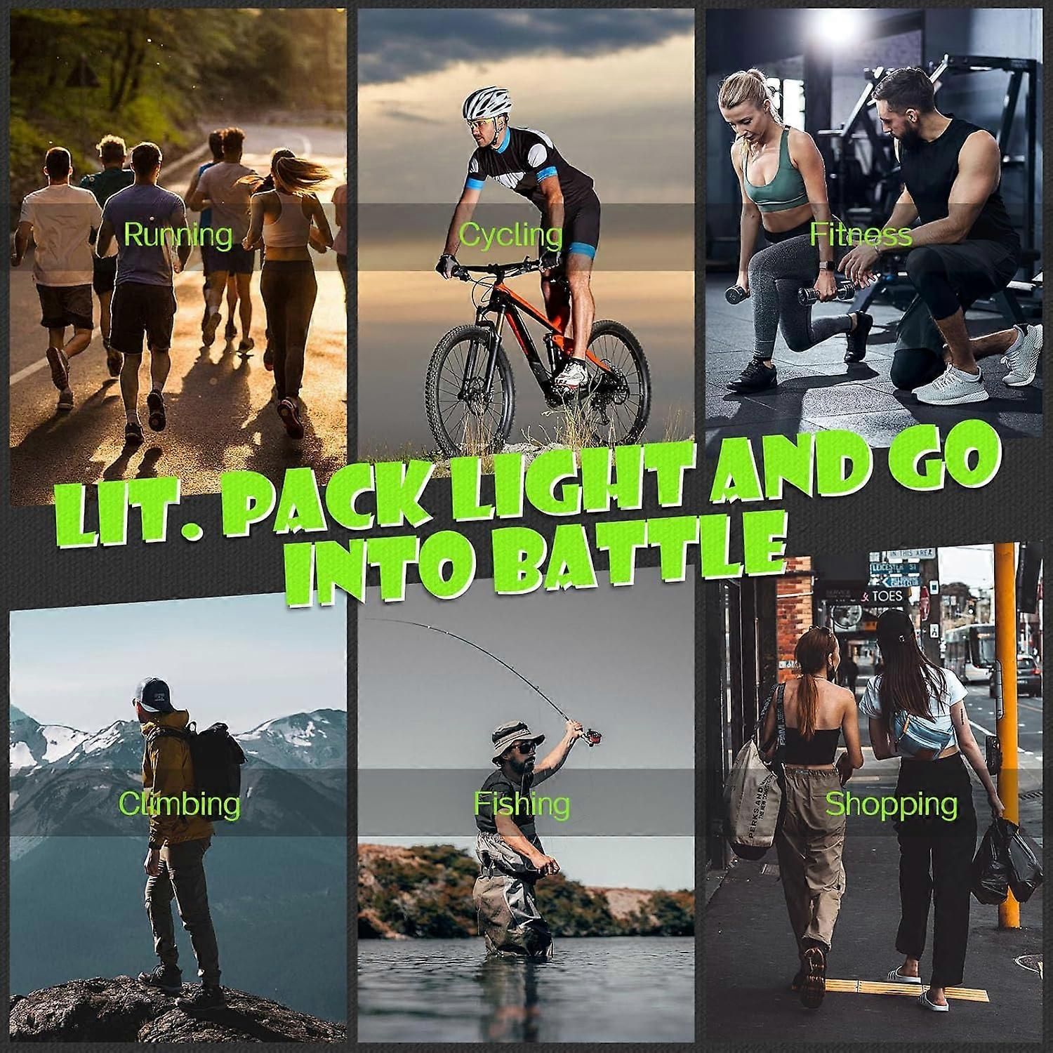 Waterproof Running Waist Bag, Unisex, Can Hold Cell Phone Water Bottle, Flip Belt Running Accessory โ image 5