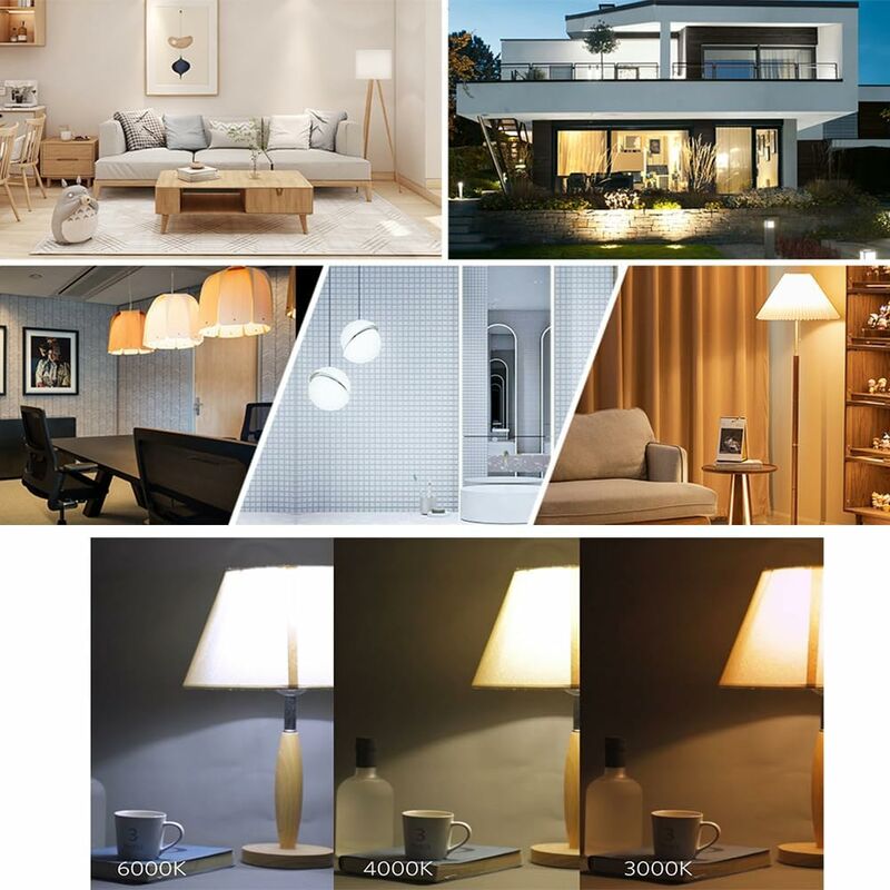 G12 LED Bulb 16W Natural White, Bi-Pin Corn Bulb, 4000K 1600 Lumen Ceiling Light Floodlight For Home Street Garage — image 3