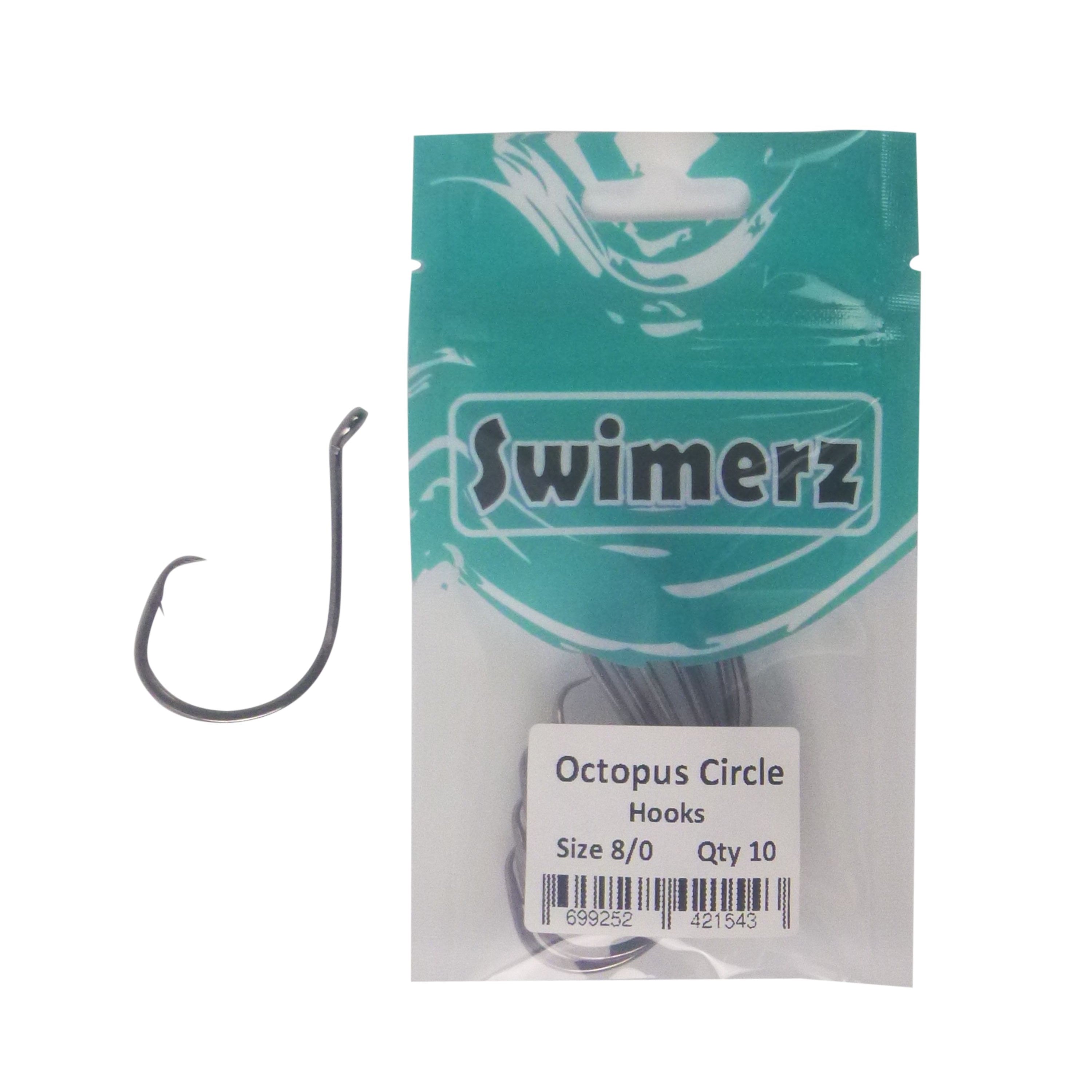 Swimerz 8/0 Octopus Circle Hooks, 10 pack โ image 2