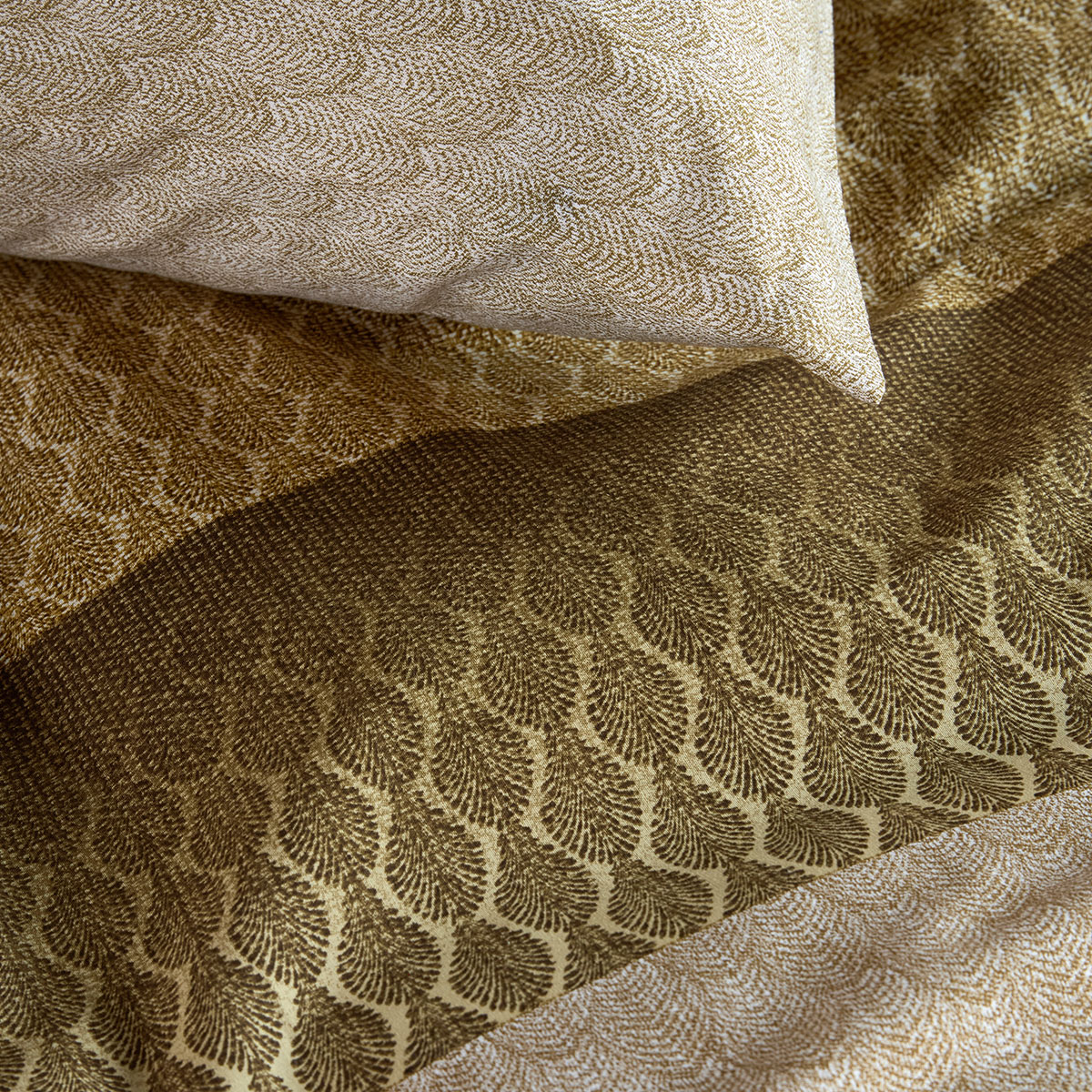 Bedding House Sanna Gold 100% Cotton Percale Quilt Cover Set King โ image 4