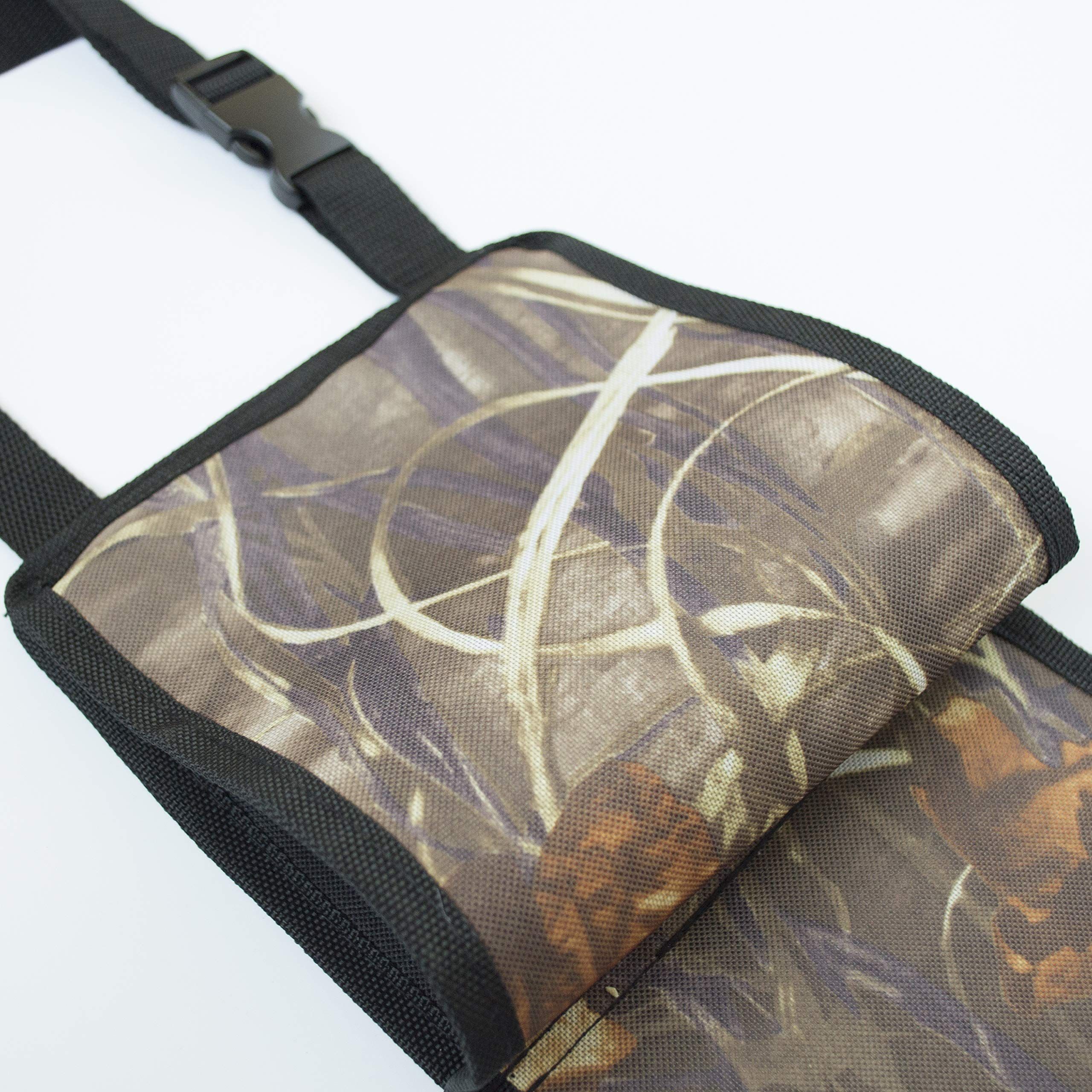 Seat Back Gun Sling Rack to Storage Organizer for 3 Guns, Rifles, Shotguns in Cars, Trucks & SUV for Hunting (New reed camouflage) โ image 3