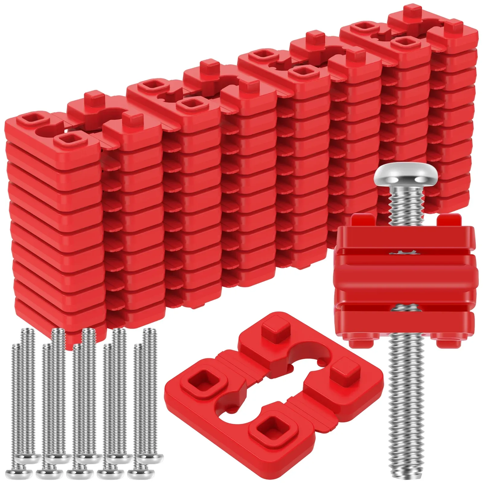 148 Pcs Electrical Outlet Box Spacers, Stackable Plastic Flush Mount Shims for Receptacles โ image 2
