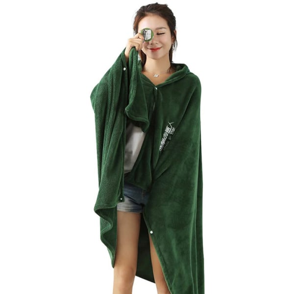Attack on Titan Cosplay Blanket Cloak Costume Shingeki No Kyojin Survey Corps Cloak Cape Flannel Hoodie Costumes style1 M โ image 2