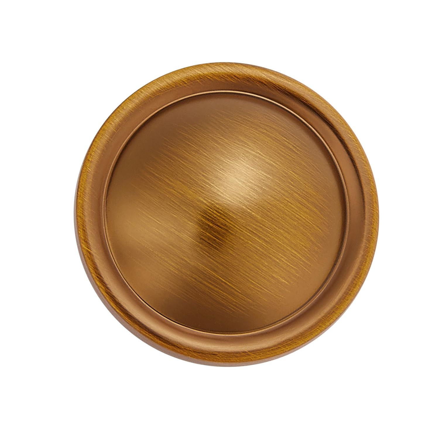 10 Set 1.2" Cabinet Hardware Antique Brass Knobs Kitchen Cabinet Office Bathroom Dresser Drawer Wardrobe knobs — image 4