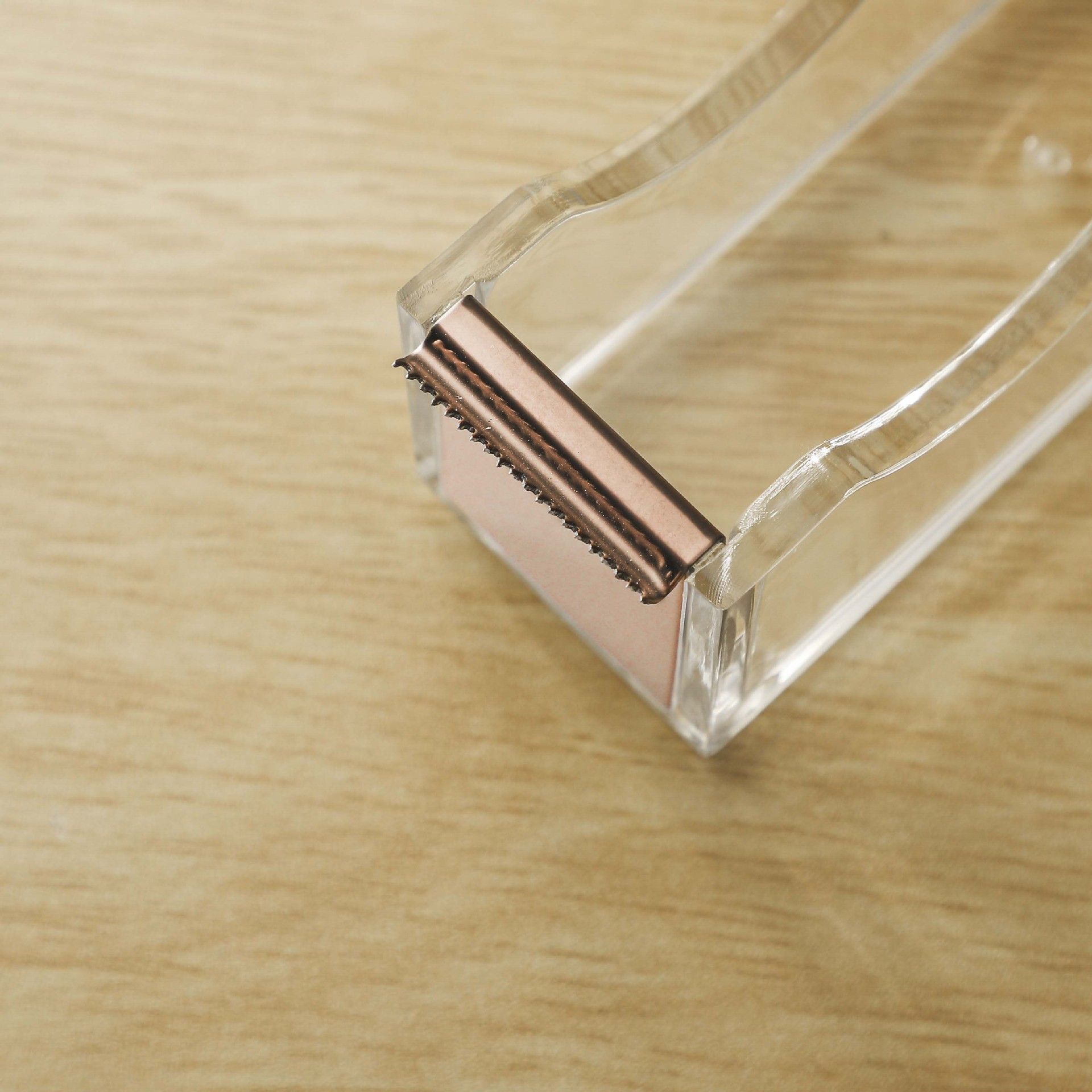 OfficeGoods Acrylic Tape Dispenser - Beautiful Modern Accessory for The Stylish Desk at Home, The Office, or School