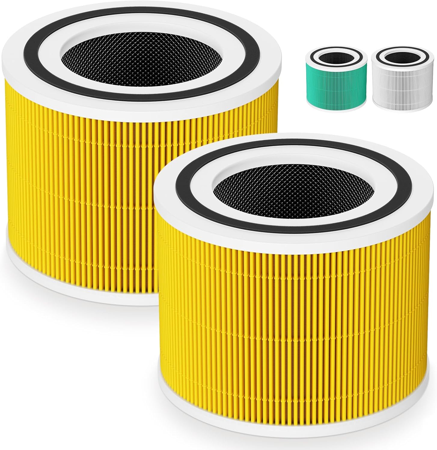Core 300 Pet Care Replacement Filter for LEVOIT Core 300/ Core 300S/ Core 300-P/Core 300S-P/Core P350 Air Purifi-ers, 3-IN-1 HEPA Filter, Compared to Part#