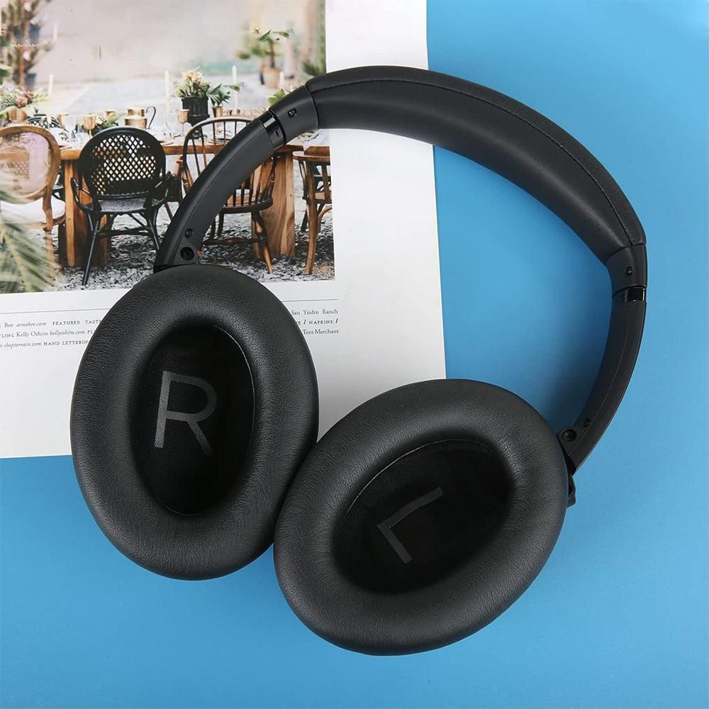 Pair of Replacement Ear Pads for Bose QC45 Headphone Ear Cushions Black — image 3