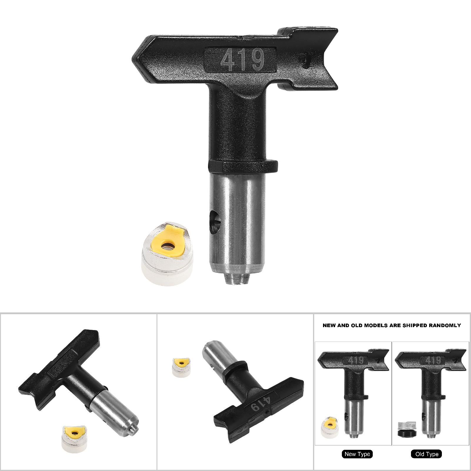 Reversible Tungsten Steel Airless Paint Spray Gun Tip Nozzle Accessoies Useful Tool 419# โ image 6