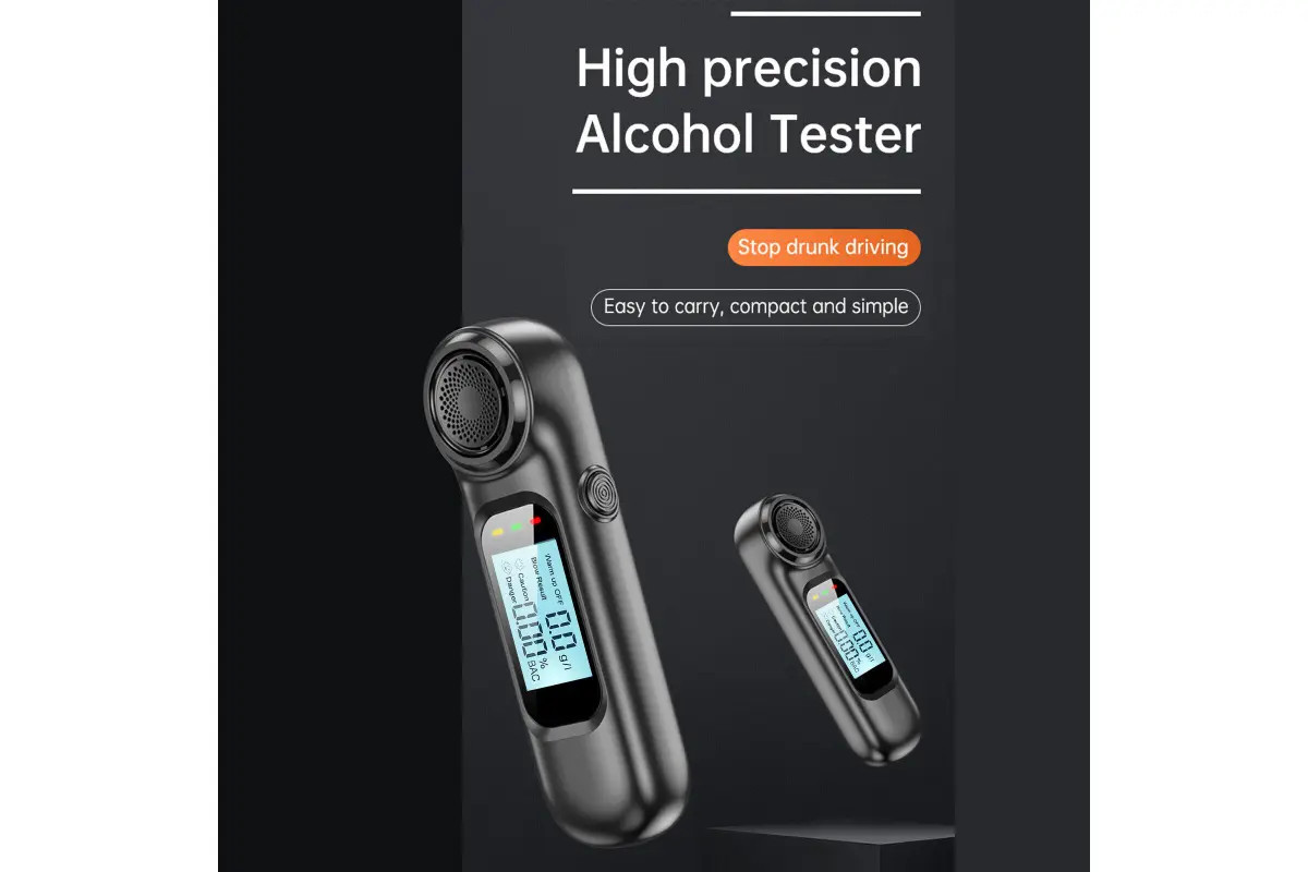 Breathalyser Breathtester Tester Alcohol Digital Personal Drink Mini Handbag Car - FREE POST โ image 3