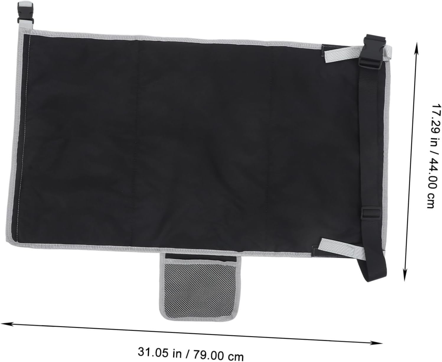 Portable Plane Bed Foot Rest for Flights(Black) — image 5
