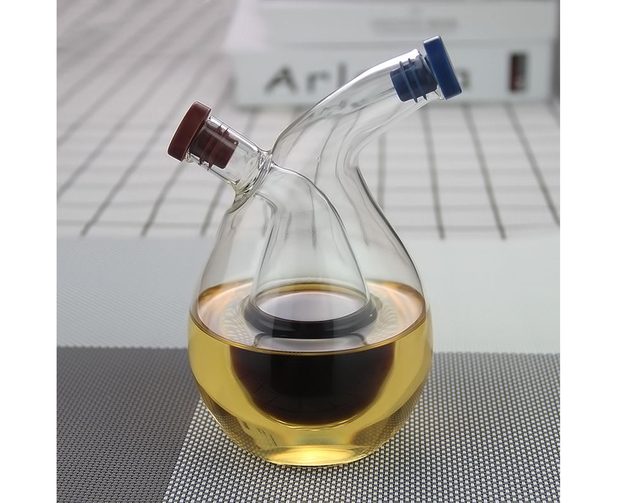 280ml Sauce Bottle Glass Seasoning Storage Bottle-Transparent โ image 5