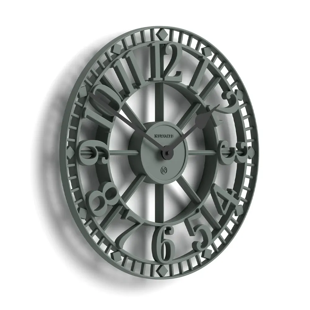 Newgate Warehouse Wall Clock-Asparagus Green — image 3