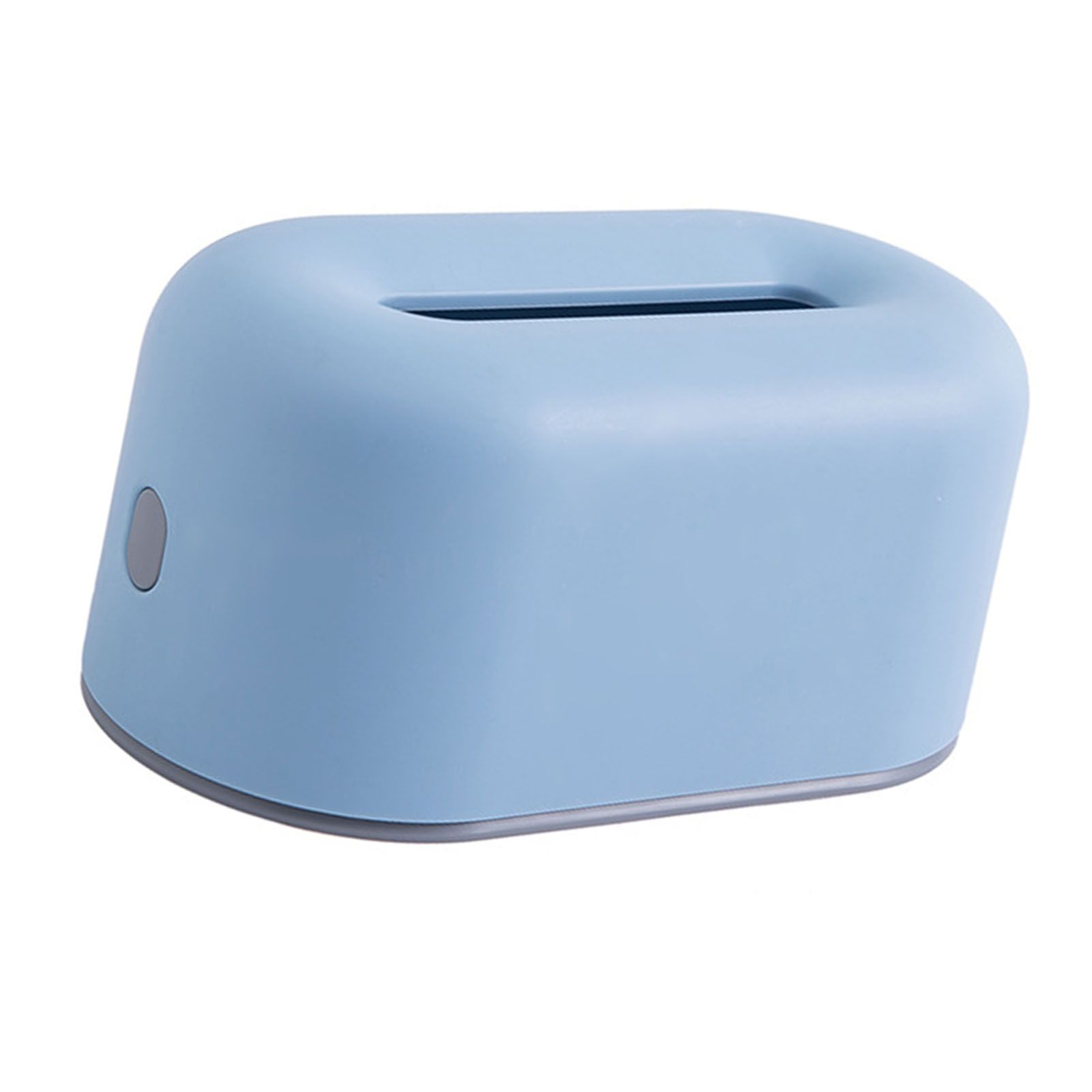 Nordic Ins Plastic Tissue Box Simple Paper Holder Dispenser Home Storage Case for Home Dormitory Bedroom Coffee Table Restaurant Sky Blue โ image 3