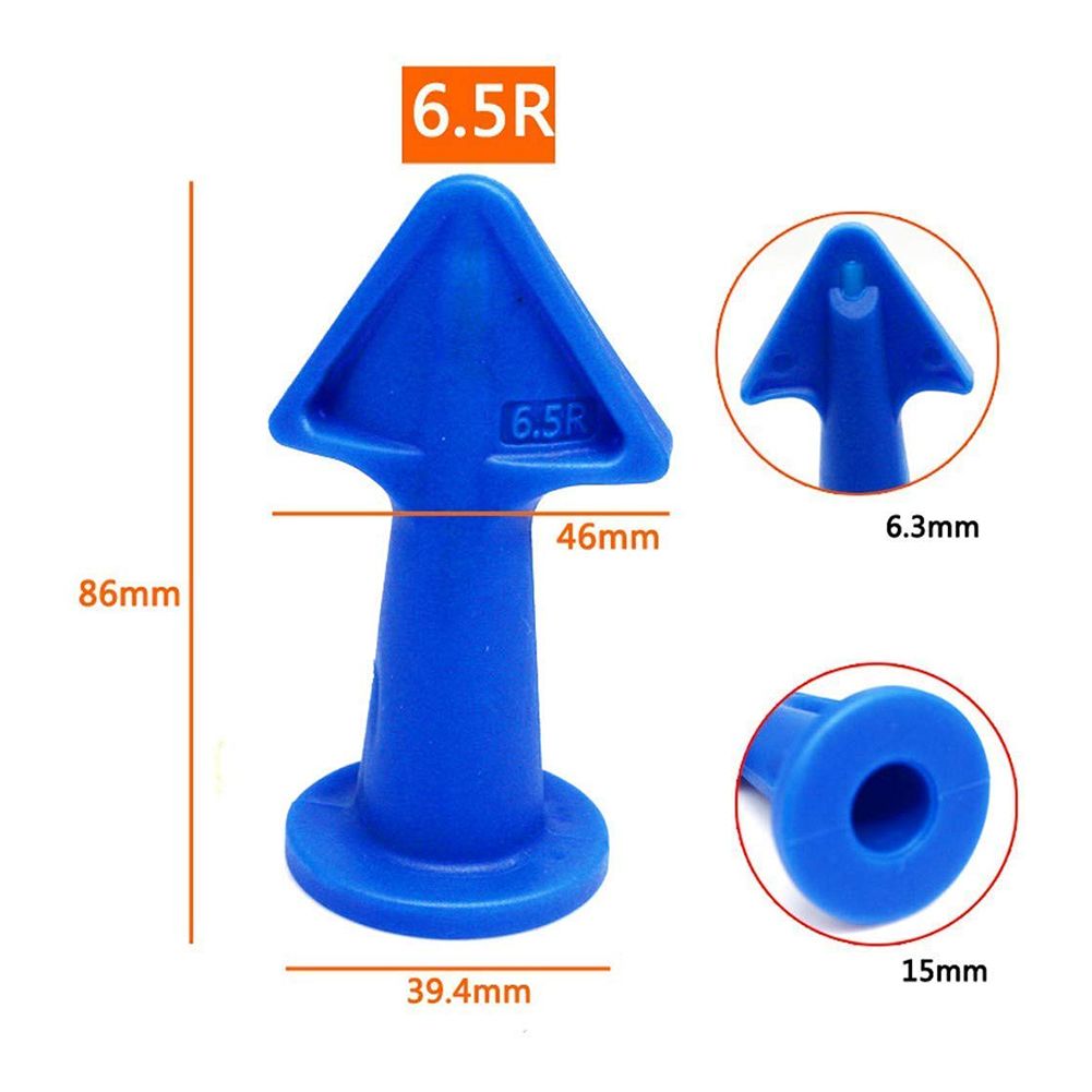 4 pcs Caulking Tool Sealant Finishing Tools Rubber Caulking Finisher Nozzle for Kitchen Bathroom Window Tiles Bricks โ image 4