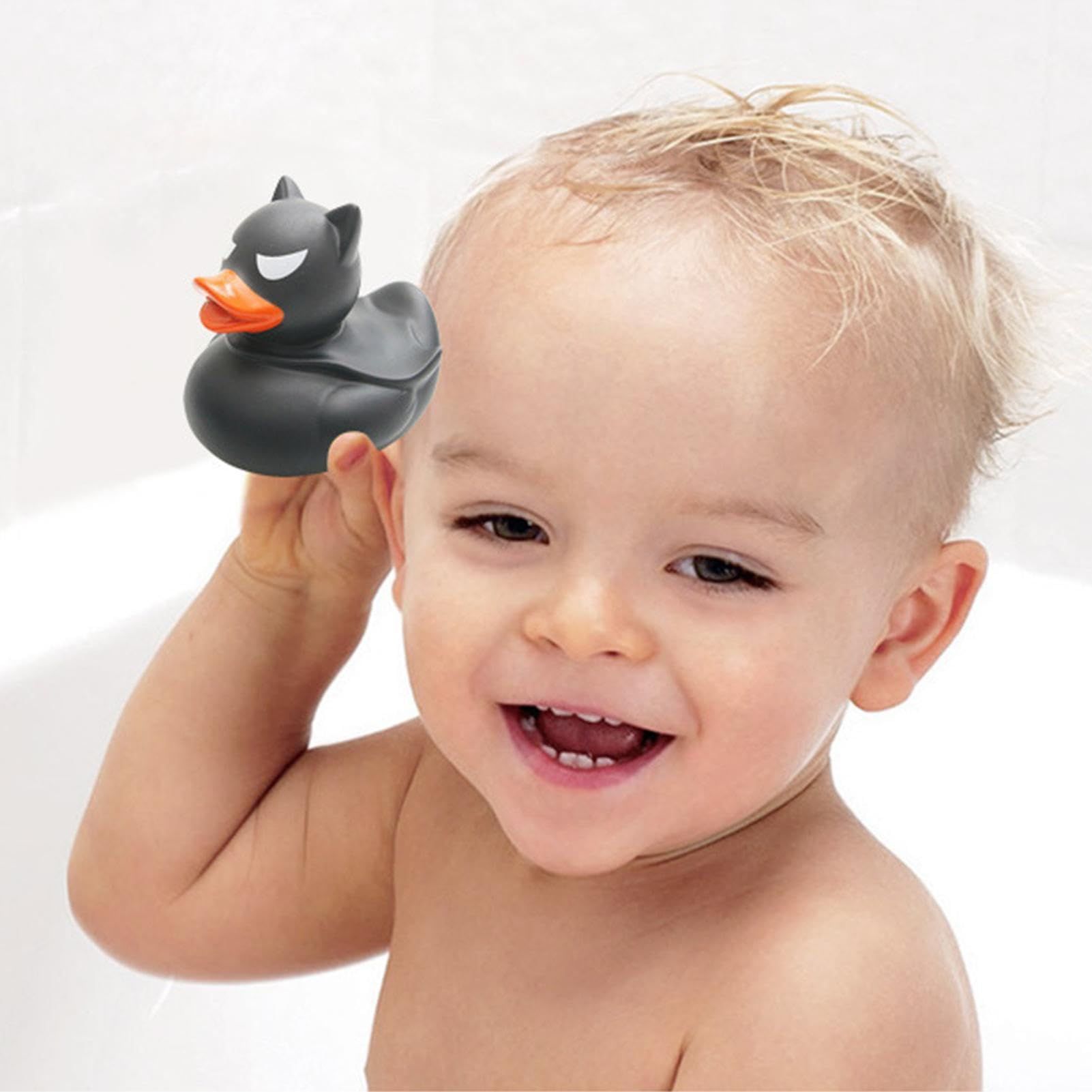 Small Black Duck Toys for Birthday Showers — image 2