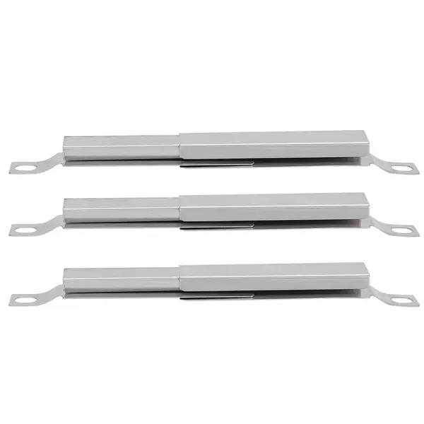 6 Pack Stainless Steel Gas Grill Crossover Tubes, Adjustable Burner Channels for Char-Broil Performance Grills, Silver — image 2