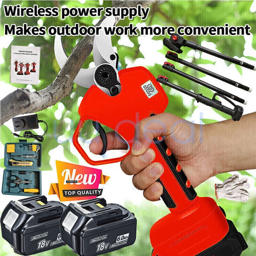 5500W Cordless Brushless Pole Telescopic Pruning Shear Secateur Battery Makita β image 3