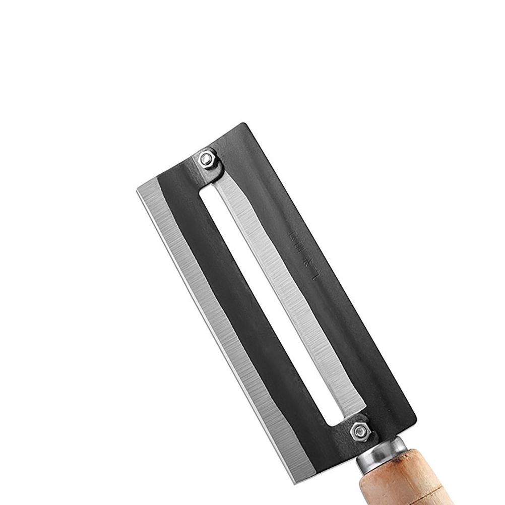 Sugarcane Peeling Kinfe Pineapple Peeler Carbon Steel Sugar Cane Peeling Cutter with Wooden Handle โ image 4